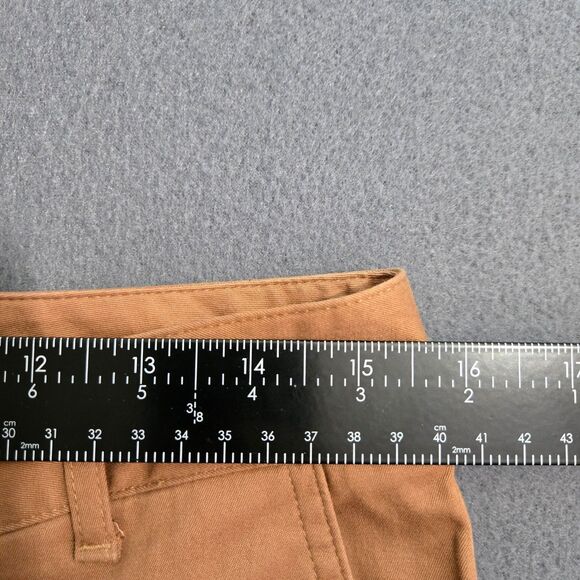 Talbots Women 4 Signature Brown Mid Rise Straight Leg Cropped Pants - Picture 11 of 11